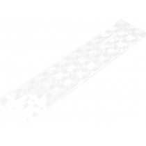 F14112_FLORENCE-Z60; LED lens; rectangular; Mat: PMMA plexiglass; transparent; H: 8.5mm; LEDIL