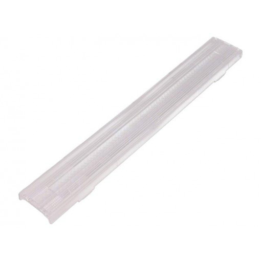 F15756_LINNEA-O; LED lens; rectangular; transparent; H: 10.5mm; LEDIL