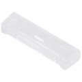 F15856_LINNEA-END-MS; Ending; rectangular; Mat: polycarbonate; transparent; 9.5mm; LEDIL F15856_LINNEA-END-MS; Ending; rectangular; Mat: polycarbonate; transparent; 9.5mm; LEDIL
