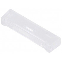 F15856_LINNEA-END-MS; Ending; rectangular; Mat: polycarbonate; transparent; 9.5mm; LEDIL