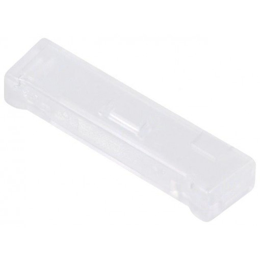 F15856_LINNEA-END-MS; Ending; rectangular; Mat: polycarbonate; transparent; 9.5mm; LEDIL