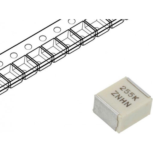F161WP105K063V; Capacitor: polyester; automobile electronics; 1uF; 40VAC; 63VDC; KEMET
