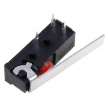 F1NST8A1; Microswitch SNAP ACTION; with lever; SPDT; 1A/250VAC; ON-(ON); SAIA-BURGESS F1NST8A1; Microswitch SNAP ACTION; with lever; SPDT; 1A/250VAC; ON-(ON); SAIA-BURGESS