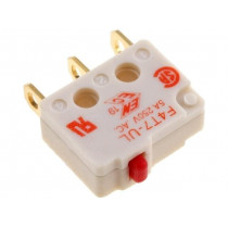 F4T7-UL; Microswitch SNAP ACTION; without lever; SPDT; 5A/250VAC; ON-(ON); SAIA-BURGESS F4T7-UL; Microswitch SNAP ACTION; without lever; SPDT; 5A/250VAC; ON-(ON); SAIA-BURGESS