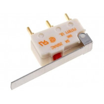 F5T8Y1-UL; Microswitch SNAP ACTION; with lever; SPDT; 5A/250VAC; ON-(ON); SAIA-BURGESS F5T8Y1-UL; Microswitch SNAP ACTION; with lever; SPDT; 5A/250VAC; ON-(ON); SAIA-BURGESS