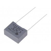 F863BK224K310ALW0L; Capacitor: polypropylene; X2; 0.22uF; 15mm; ±10%; 18x13.5x7.5mm; KEMET