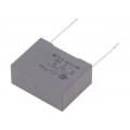 F863DS105K310R; Capacitor: polypropylene; X2; 1uF; 22.5mm; ±10%; 26.5x20x11mm; KEMET