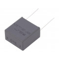 F863FU335K310ALW0L; Capacitor: polypropylene; X2; 3.3uF; 27.5mm; ±10%; 32x33x18mm; KEMET