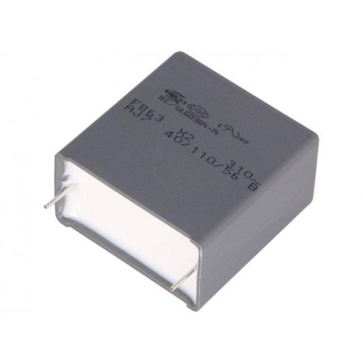 F863FU335K310Z; Capacitor: polypropylene; X2; 3.3uF; 27.5mm; ±10%; 32x33x18mm; KEMET