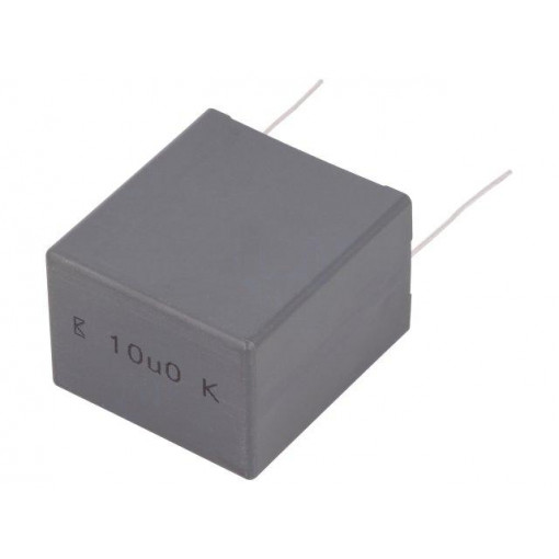 F863RT106K310ALW0L; Capacitor: polypropylene; X2; 10uF; 37.5mm; ±10%; 41.5x45x30mm; KEMET