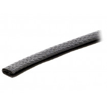 087EPE01911; Hole and edge shield; PVC; L: 10m; black; H: 9mm; W: 6mm; industrial; FATH 087EPE01911; Hole and edge shield; PVC; L: 10m; black; H: 9mm; W: 6mm; industrial; FATH