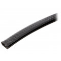 087EPE02911; Hole and edge shield; PVC; L: 10m; black; H: 9.5mm; W: 6.5mm; FATH