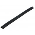 087EPE03911; Hole and edge shield; PVC; L: 10m; black; H: 11.5mm; W: 9mm; FATH