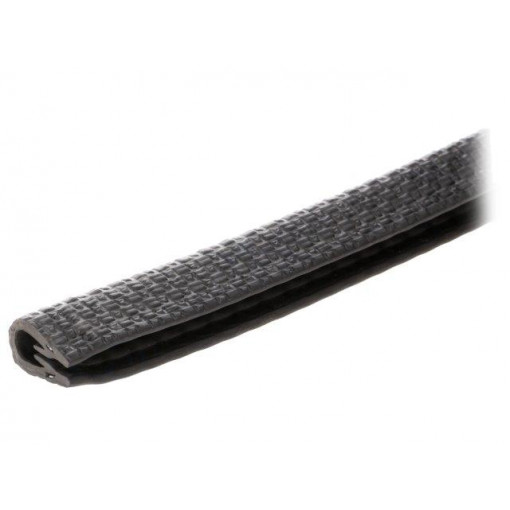 087EPE03912; Hole and edge shield; PVC; L: 10m; black; H: 11.5mm; W: 9mm; FATH 087EPE03912; Hole and edge shield; PVC; L: 10m; black; H: 11.5mm; W: 9mm; FATH