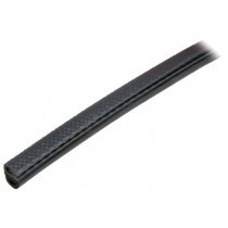 087SPES01911; Hole and edge shield; L: 10m; black; H: 9.5mm; Panel thick: 1÷2mm; FATH 087SPES01911; Hole and edge shield; L: 10m; black; H: 9.5mm; Panel thick: 1÷2mm; FATH