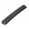 087SPET02911; Hole and edge shield; L: 10m; black; H: 21mm; W: 10mm; industrial; FATH