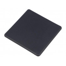 91030; Stopper; for profiles; Width of the groove: 10mm; W: 90mm; L: 90mm; FATH