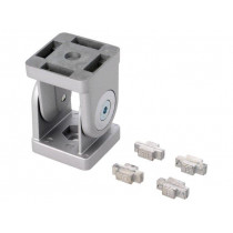 093G40AN; Hinge; for profiles; Width of the groove: 8mm; aluminium; FATH 093G40AN; Hinge; for profiles; Width of the groove: 8mm; aluminium; FATH