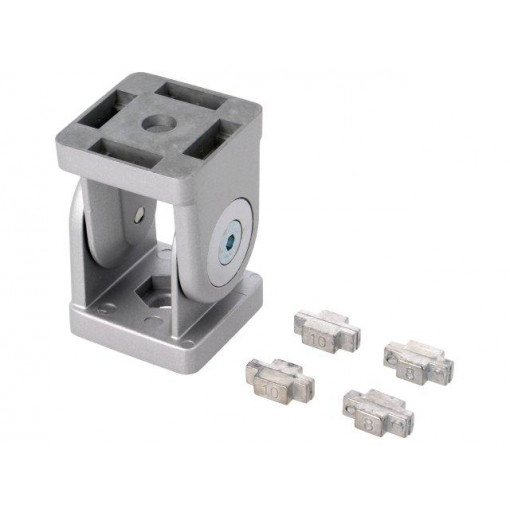 093G40AN; Hinge; for profiles; Width of the groove: 8mm; aluminium; FATH 093G40AN; Hinge; for profiles; Width of the groove: 8mm; aluminium; FATH