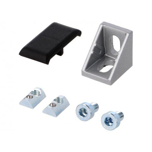 093W201N05S01; Angle bracket; for profiles; Width of the groove: 5mm; FATH