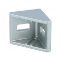 093W301N06; Angle bracket; for profiles; Width of the groove: 6mm; W: 28mm; FATH 093W301N06; Angle bracket; for profiles; Width of the groove: 6mm; W: 28mm; FATH
