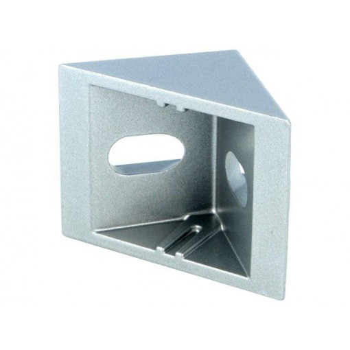 093W401N08; Angle bracket; for profiles; Width of the groove: 8mm; W: 40mm; FATH