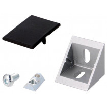 093W401N08S03; Angle bracket; for profiles; Width of the groove: 8mm; FATH 093W401N08S03; Angle bracket; for profiles; Width of the groove: 8mm; FATH