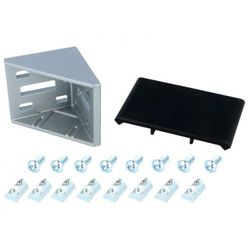 093W601S01; Angle bracket; for profiles; Width of the groove: 6mm; FATH