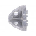 093WE302N06; Angle bracket; for profiles; Width of the groove: 6mm; W: 27.5mm; FATH 093WE302N06; Angle bracket; for profiles; Width of the groove: 6mm; W: 27.5mm; FATH