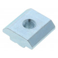 96015; Nut; for profiles; Width of the groove: 8mm; steel; zinc; FATH