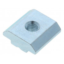 96015; Nut; for profiles; Width of the groove: 8mm; steel; zinc; FATH
