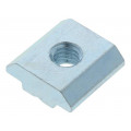96016; Nut; for profiles; Width of the groove: 8mm; steel; zinc; FATH