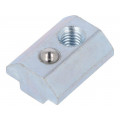 96066; Nut; for profiles; Width of the groove: 8mm; steel; zinc; FATH