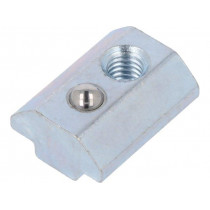 96066; Nut; for profiles; Width of the groove: 8mm; steel; zinc; FATH