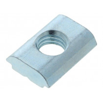 96168; Nut; for profiles; Width of the groove: 10mm; steel; zinc; FATH