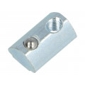 096213; Nut; for profiles; Width of the groove: 5mm; steel; zinc; FATH