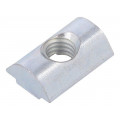 96286; Nut; for profiles; Width of the groove: 6mm; steel; zinc; FATH