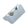 096553; Nut; for profiles; Width of the groove: 6mm; steel; zinc; FATH 096553; Nut; for profiles; Width of the groove: 6mm; steel; zinc; FATH