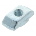 096H08415; Nut; for profiles; Width of the groove: 8mm; steel; zinc; H: 1.5mm; FATH 096H08415; Nut; for profiles; Width of the groove: 8mm; steel; zinc; H: 1.5mm; FATH