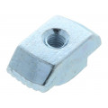 096H10430; Nut; for profiles; Width of the groove: 10mm; steel; zinc; H: 3mm; FATH 096H10430; Nut; for profiles; Width of the groove: 10mm; steel; zinc; H: 3mm; FATH