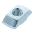096H10617; Nut; for profiles; Width of the groove: 10mm; steel; zinc; H: 1.5mm; FATH