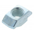 096H10830; Nut; for profiles; Width of the groove: 10mm; steel; zinc; H: 3mm; FATH 096H10830; Nut; for profiles; Width of the groove: 10mm; steel; zinc; H: 3mm; FATH