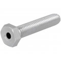 098EM08040M; Pin; M8; Plunger mat: steel; Plating: zinc; Thread len: 40mm; FATH