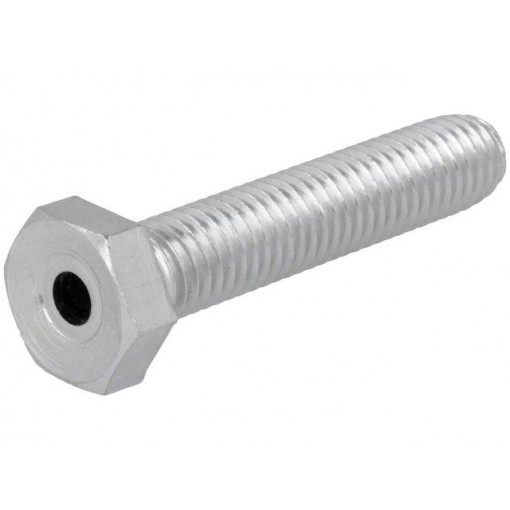 098EM08040M; Pin; M8; Plunger mat: steel; Plating: zinc; Thread len: 40mm; FATH
