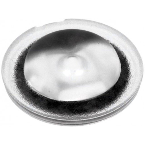 FA11948_JULIA-A; LED lens; round; transparent; Mounting: adhesive tape; H: 4.81mm; LEDIL
