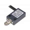 FA 4115-5DN; Limit switch; pusher with parallel roller; NO + NC; 10A; lead 5m; PIZZATO ELETTRICA