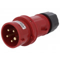 13301; Connector: AC supply 3-phase; plug; male; 16A; 380/415VAC; IP44; Famatel
