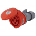 23302; Connector: AC supply 3-phase; socket; female; 32A; 380/415VAC; Famatel 23302; Connector: AC supply 3-phase; socket; female; 32A; 380/415VAC; Famatel
