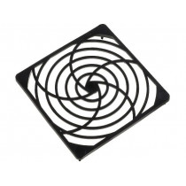 FGPT-92; Guard; 92x92mm; Mat: plastic; Mounting: snap fastener; A: 92mm; RICHCO