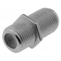 ; Coupler; F socket,both sides; straight;  ; Coupler; F socket,both sides; straight;
